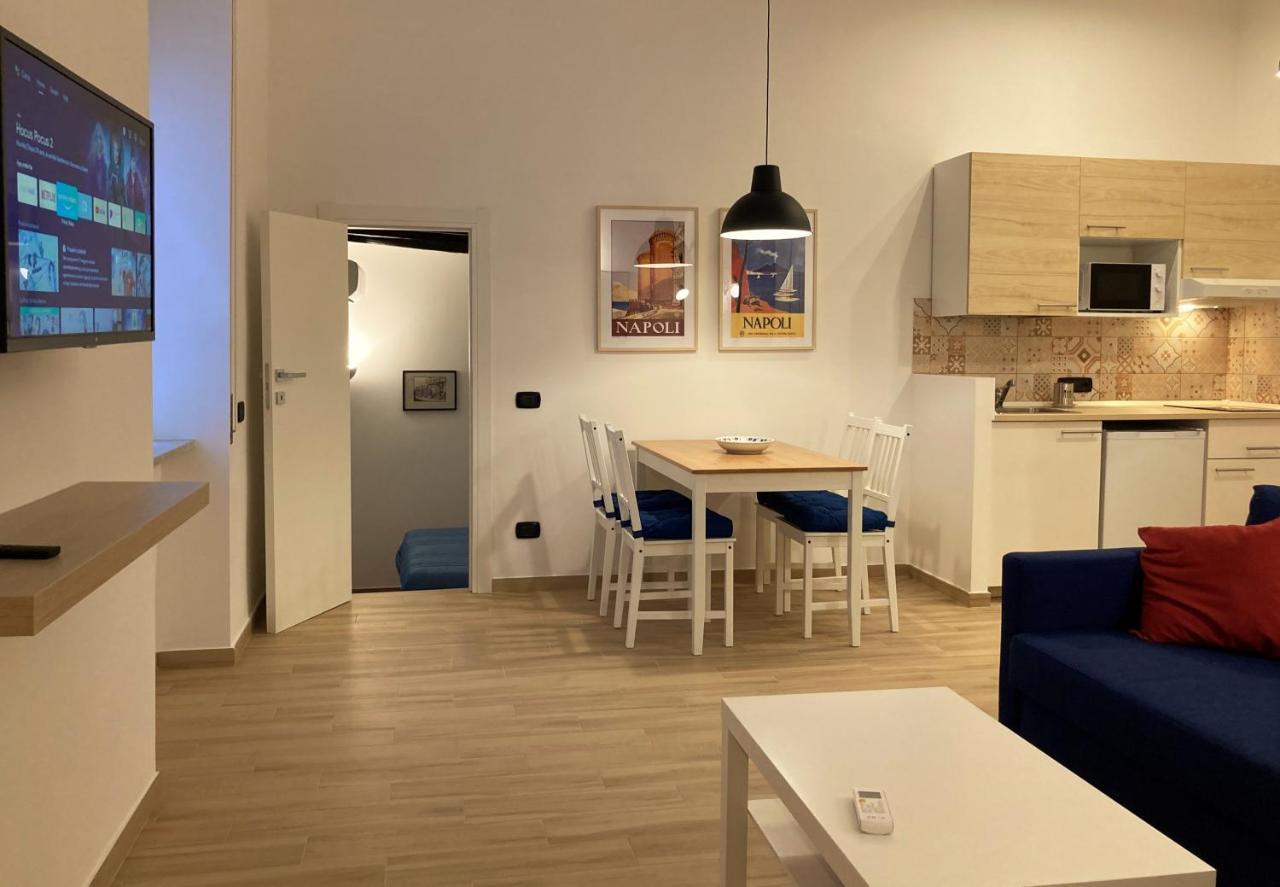 La Casa Blu Nel Cuore Storico Di Napoli Ngoại thất bức ảnh
