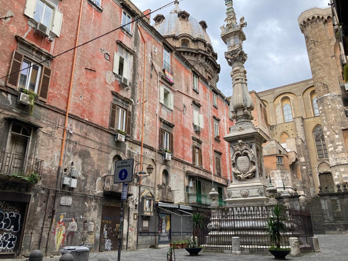 La Casa Blu Nel Cuore Storico Di Napoli Ngoại thất bức ảnh