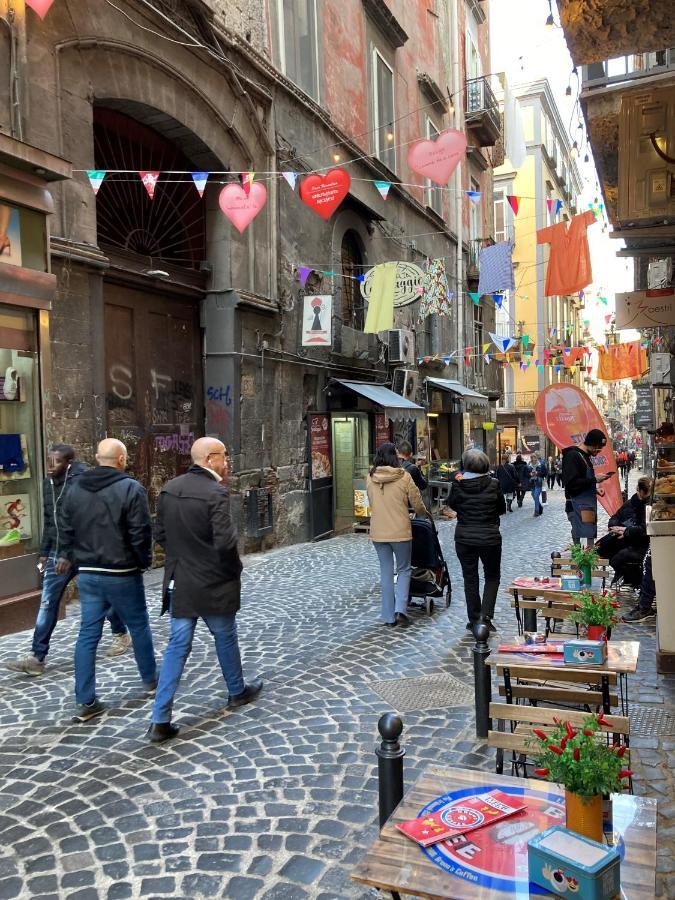 La Casa Blu Nel Cuore Storico Di Napoli Ngoại thất bức ảnh