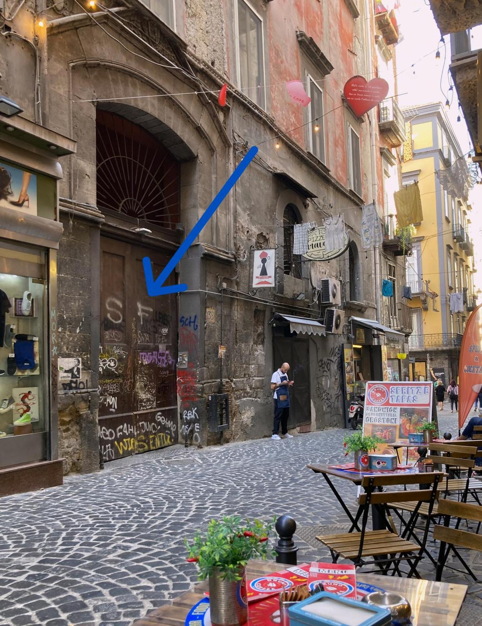La Casa Blu Nel Cuore Storico Di Napoli Ngoại thất bức ảnh